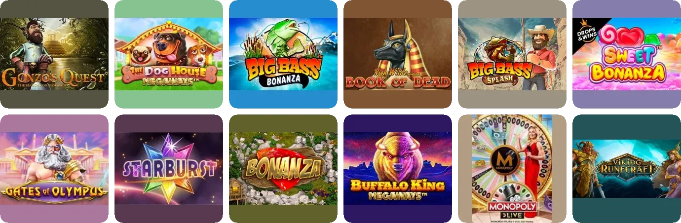 Mainio Casino game lobby